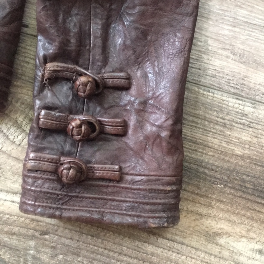 Shanghai Tang Leather Jacket - Picture 7 of 7